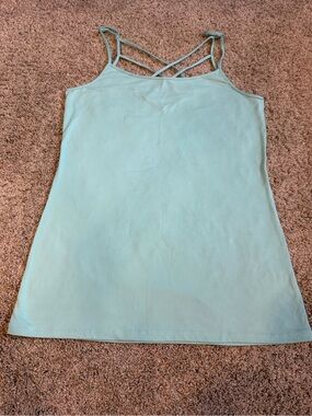 Light Mint Strappy Camisole Tank Top